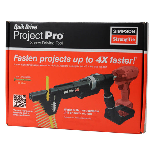 Simpson Strong-Tie Quik Drive Project Pro Auto Feed Screw Attachment 40-65mm