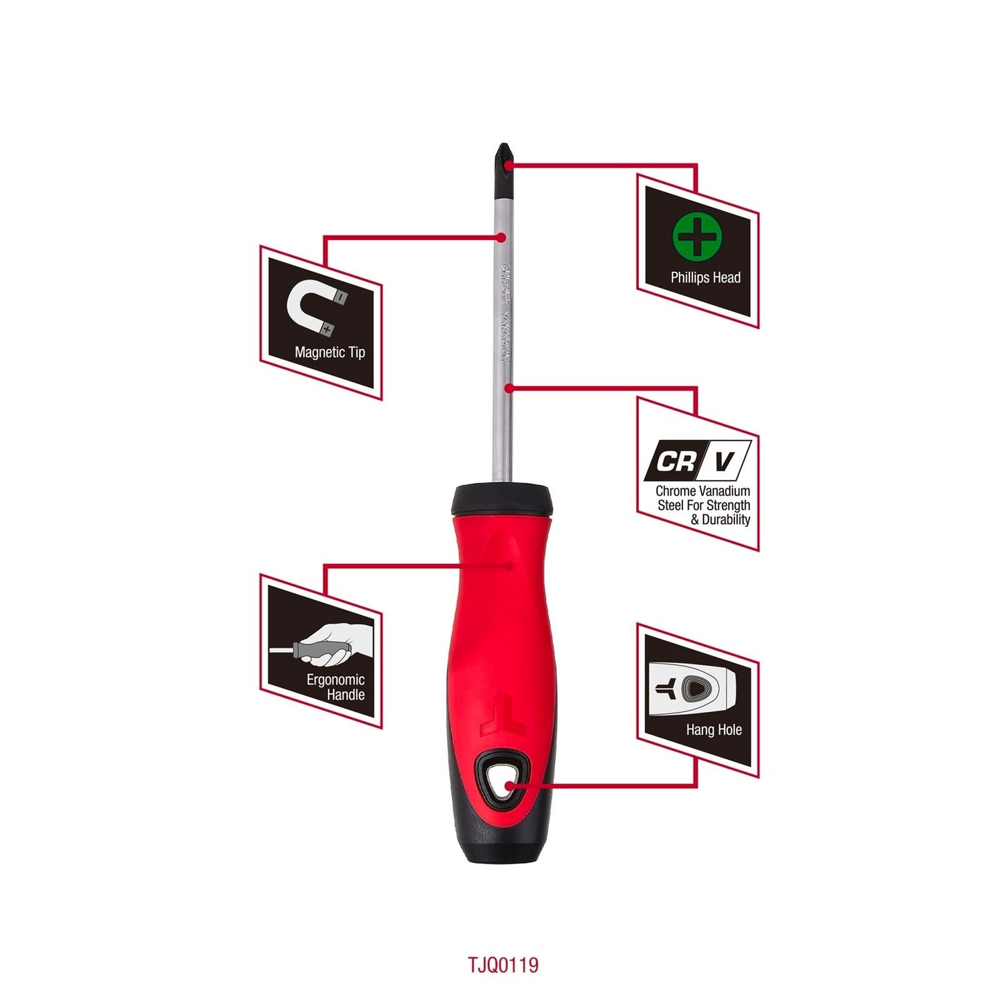 Trojan Phillips Screwdriver - #2x100mm
