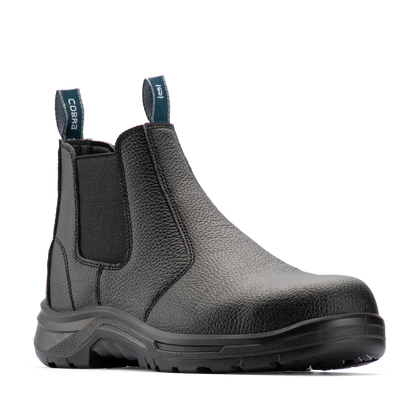 Bata Men's Black Cobra Pull On Safety Boot - UK Size 10