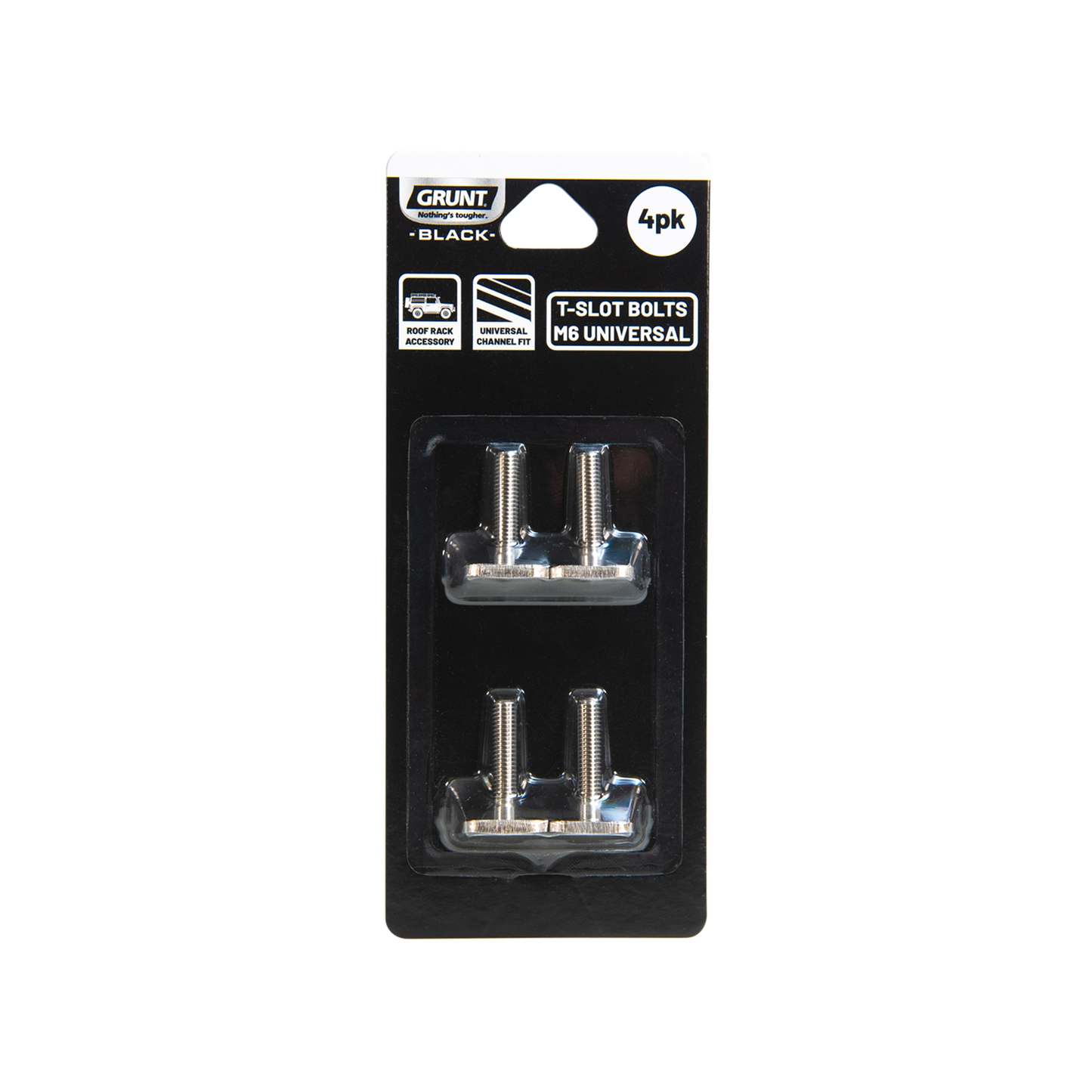 Grunt Roof Rack T Slot Bolts - 4 Pack