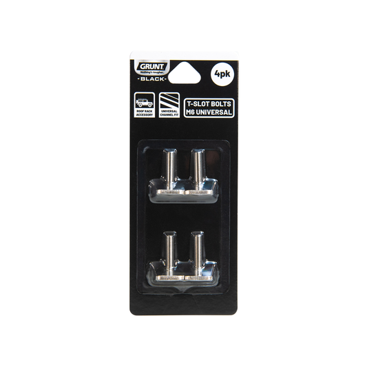 Grunt Roof Rack T Slot Bolts - 4 Pack