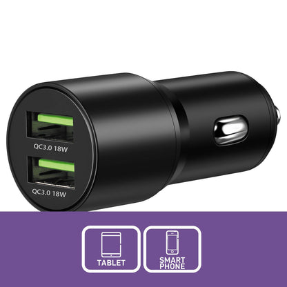Antsig 36W 2 Port USB Car Charger