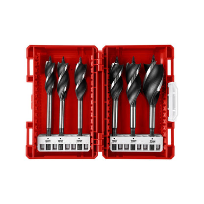 Full Boar Power Auger Drill Bit Set - 6 Piece - 16-32mm