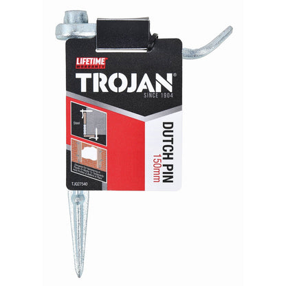 Trojan Round Dutch Pin - 150mm - 12