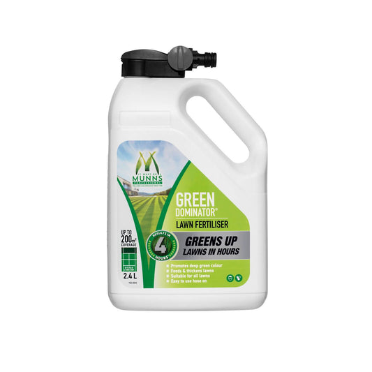 Munns Professional Green Dominator Lawn Fertiliser 2.4L