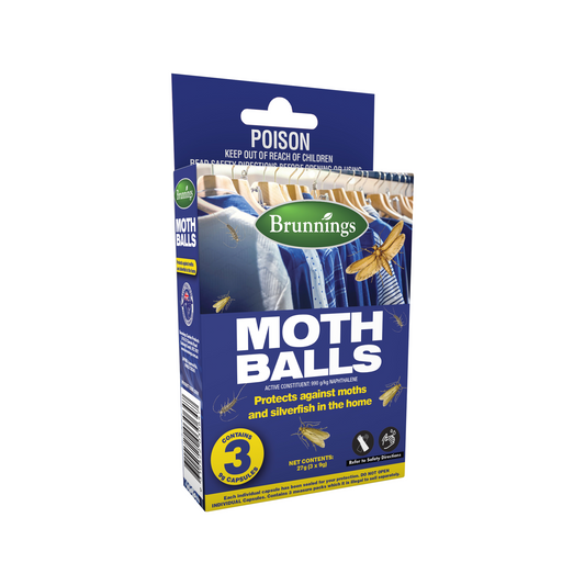 Brunnings Moth Balls Moth Traps - 3 Pack