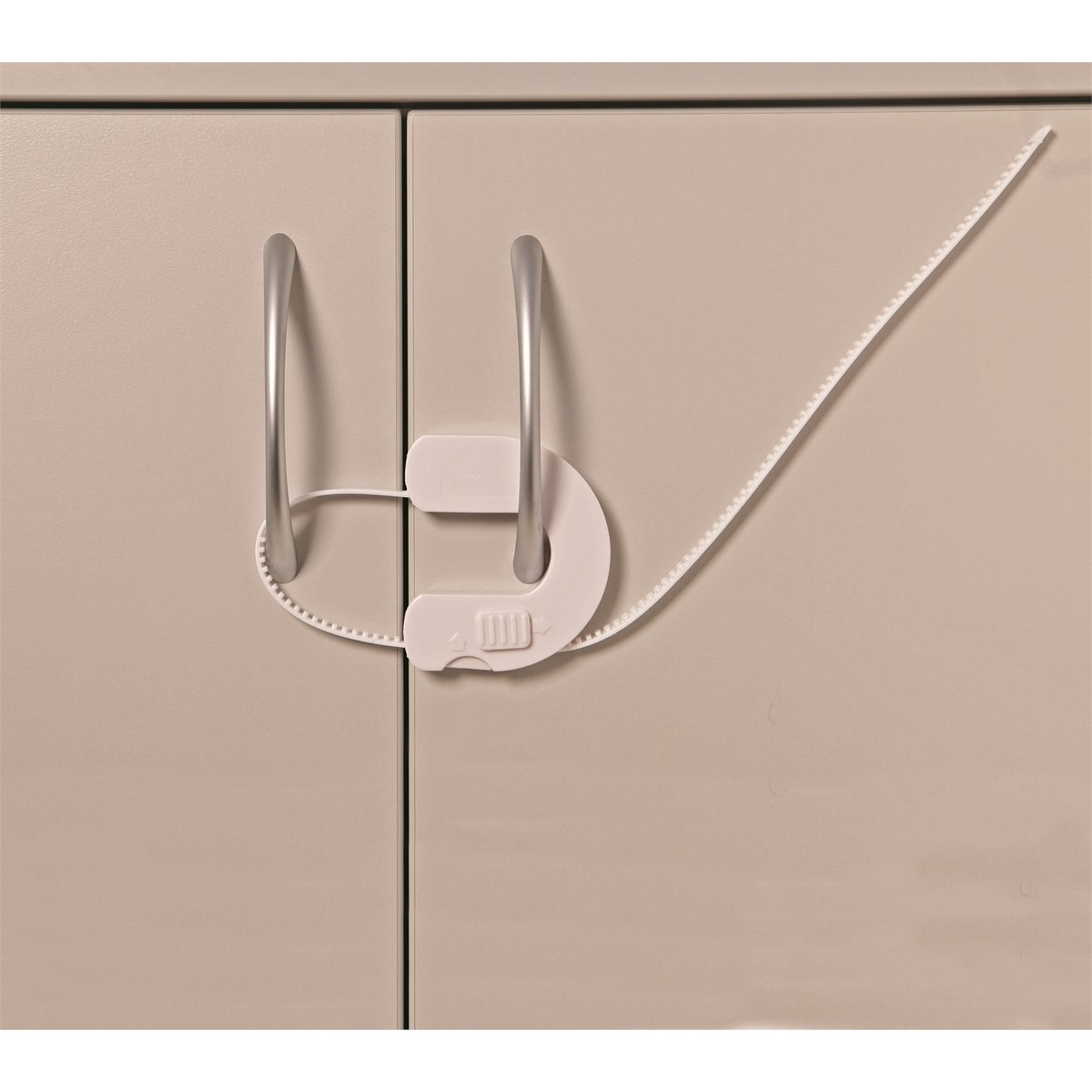 Dreambaby Child Safety Flexi Loop Lock - 80mm - ABS - Childproofing Solution