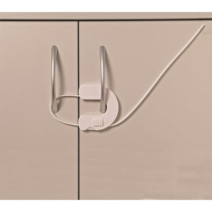 Dreambaby Child Safety Flexi Loop Lock - 80mm - ABS - Childproofing Solution