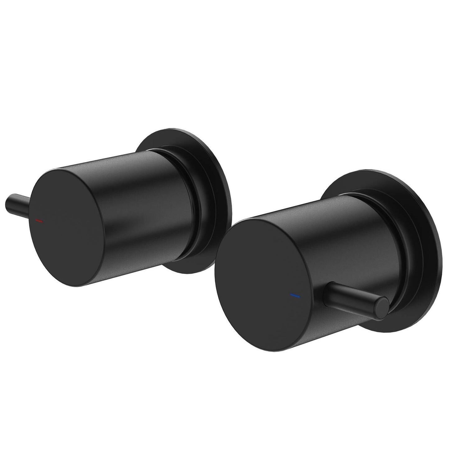 Caroma Luna Black Lead Free Lever Wall Top Assembly - 57mm