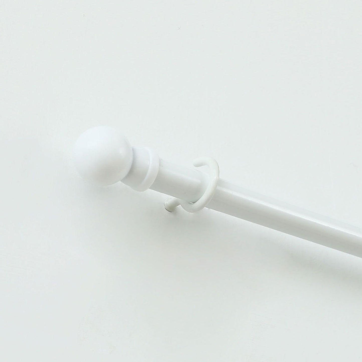 Windoware White Curtain Rod Cup Hooks - 16mm - 5 Pack