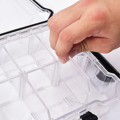 Tactix Waterproof Storage Box - 9 Compartment - Large