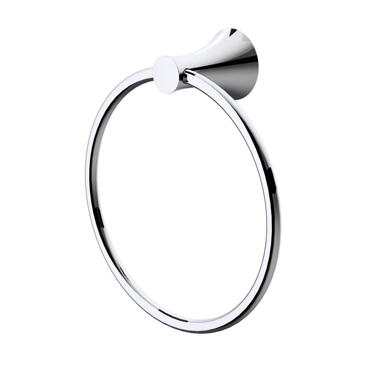 Caroma Polished Chrome Elegance Towel Ring