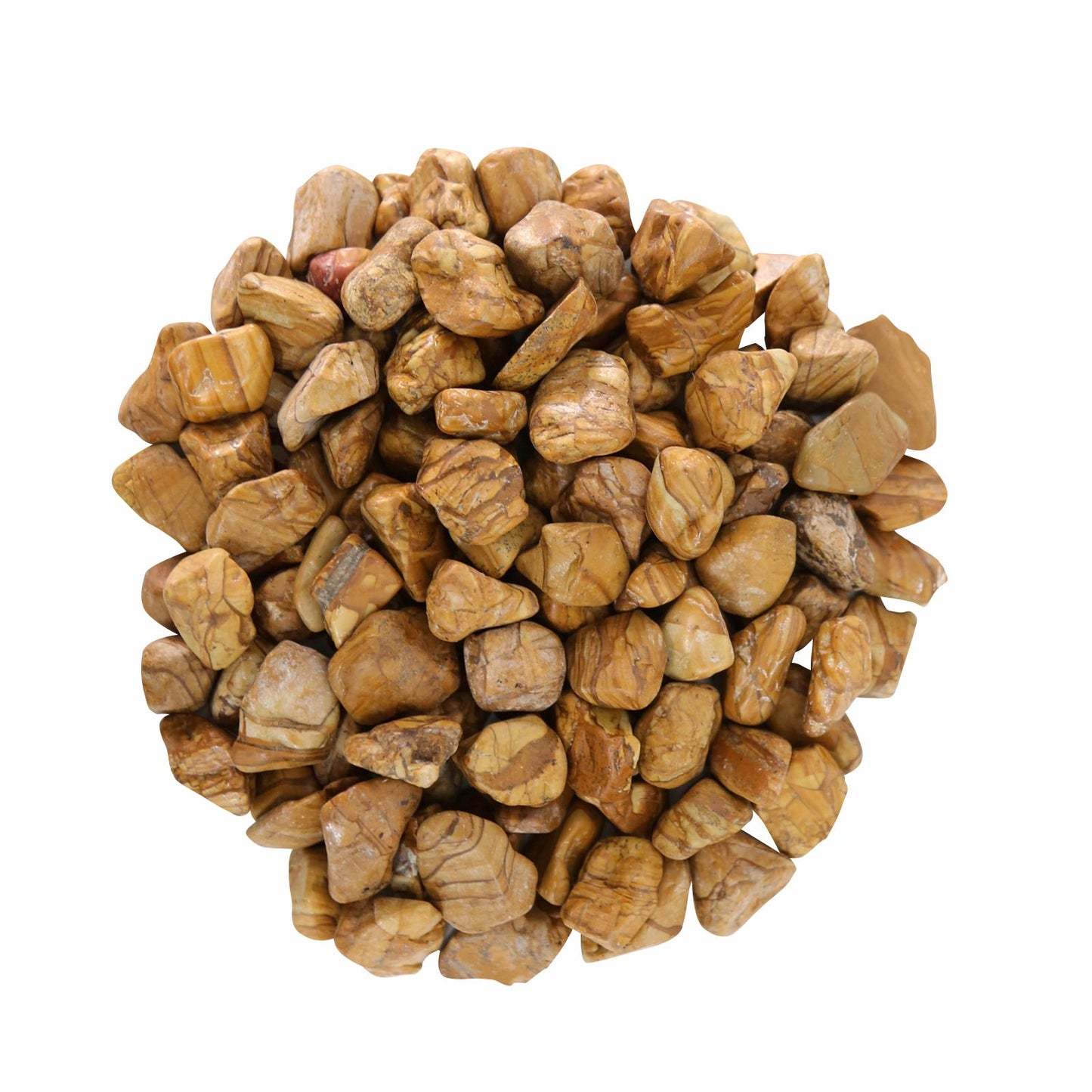 Tuscan Path Polished Chestnut Pebbles - 10-25mm - 1.5kg