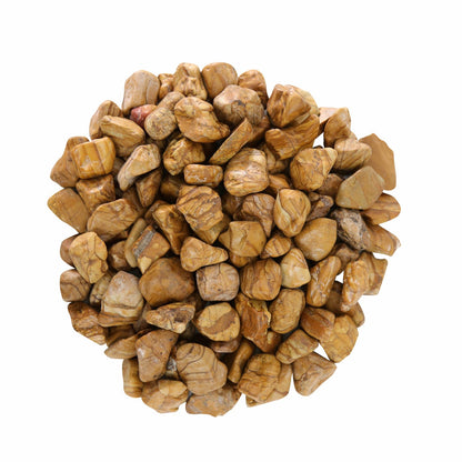 Tuscan Path Polished Chestnut Pebbles - 10-25mm - 1.5kg