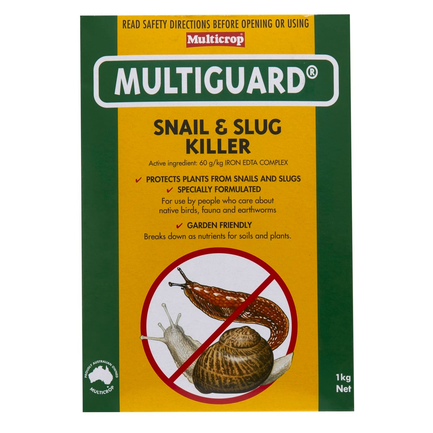 Multicrop Snail and Slug Killer - 1kg