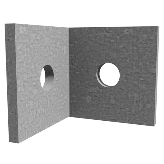 Dunnings Galvanised Angle Bracket - 50x50x50mm