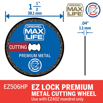 Dremel Max Life Premium Metal Cutting Wheel - 1-1/2"