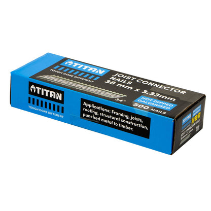 Titan Joist Connector Collated Nails - 38 x 3.33mm - 500 Pack
