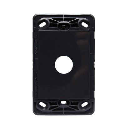 HPM Vivo Grey Wall Switch Grid Only 1 Gang Plastic Easy Install