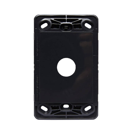 HPM Vivo Grey Wall Switch Grid Only 1 Gang Plastic Easy Install