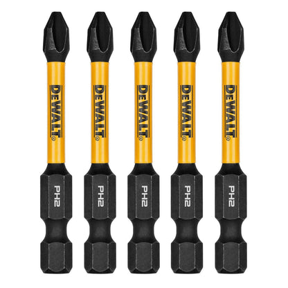 Dewalt Flextorq Driver Bit - 57mm PH2 - 5 Pack