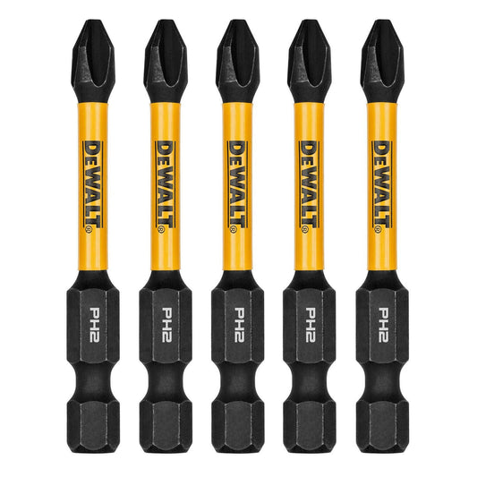 Dewalt Flextorq Driver Bit 57mm PH2 5 Pack