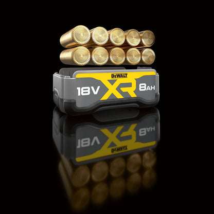 Dewalt Tabless Lithium-Ion Battery - 18V - 8.0Ah - 90 x 150mm