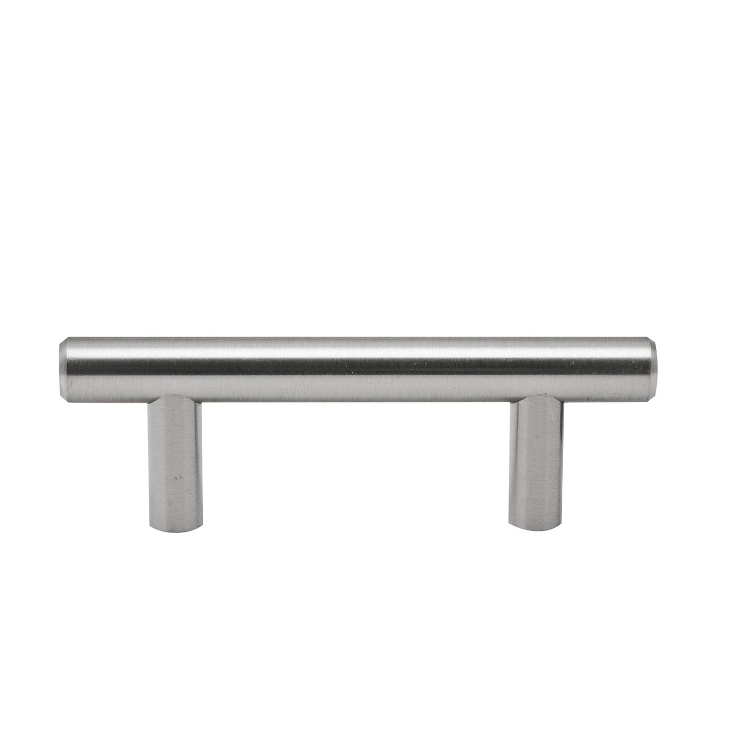 Prestige Round T Handle - 64mm - Brushed Nickel
