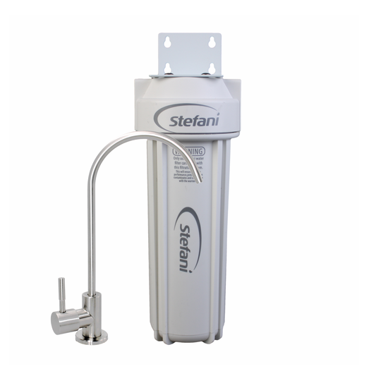 Stefani Leaf Free Single Stage Undersink Water Filtration System