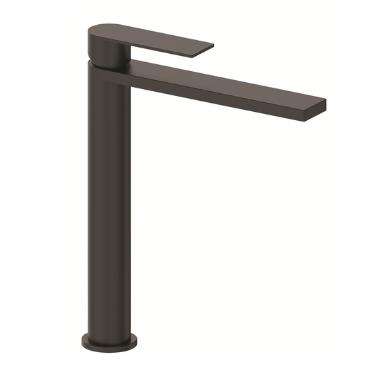 Mondella Black Matte Rococo Tall Basin Mixer - 273mm