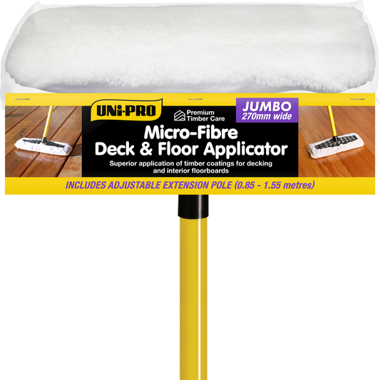 Uni Pro Jumbo Micro Fibre Deck and Floor Applicator - 270mm