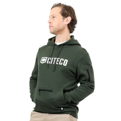 Citeco Khaki Hoodie - Medium