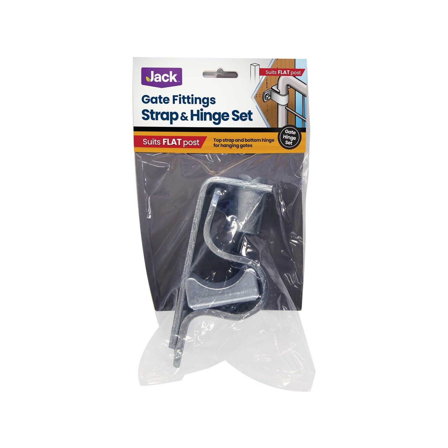 Whites Jack Strap and Hinge Set - Flat Posts - 13mm