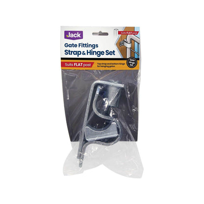 Whites Jack Strap and Hinge Set - Flat Posts - 13mm