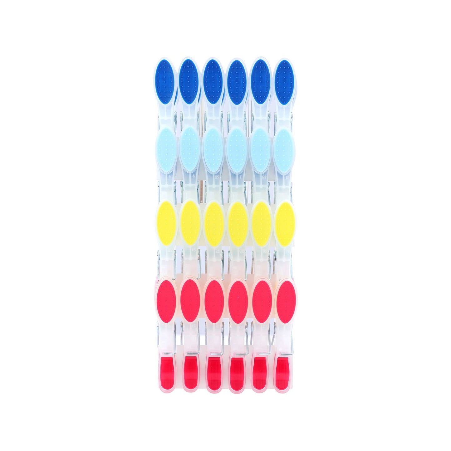 Boxsweden Soft Grip Clothes Pegs - 24 Pack - 250 x 40mm