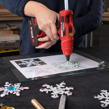 Ozito Cordless Glue Gun - 11mm - 18V - Skin Only
