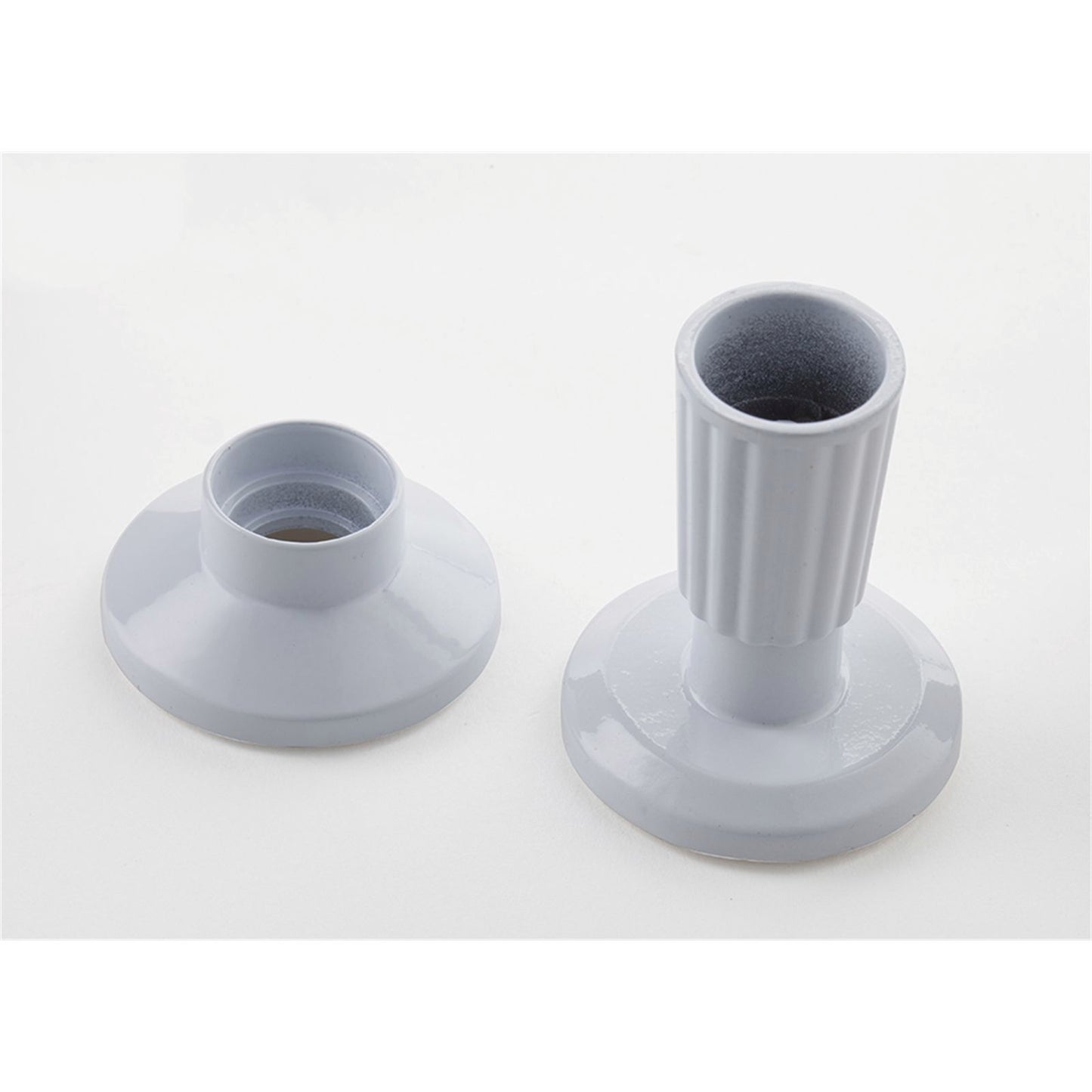 Sandleford Adjustable Pillar Ends - 16/19mm - White - 2 Pack
