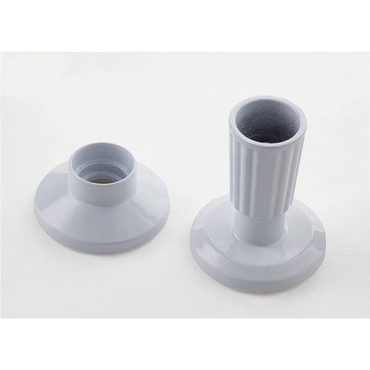 Sandleford Adjustable Pillar Ends - 16/19mm - White - 2 Pack