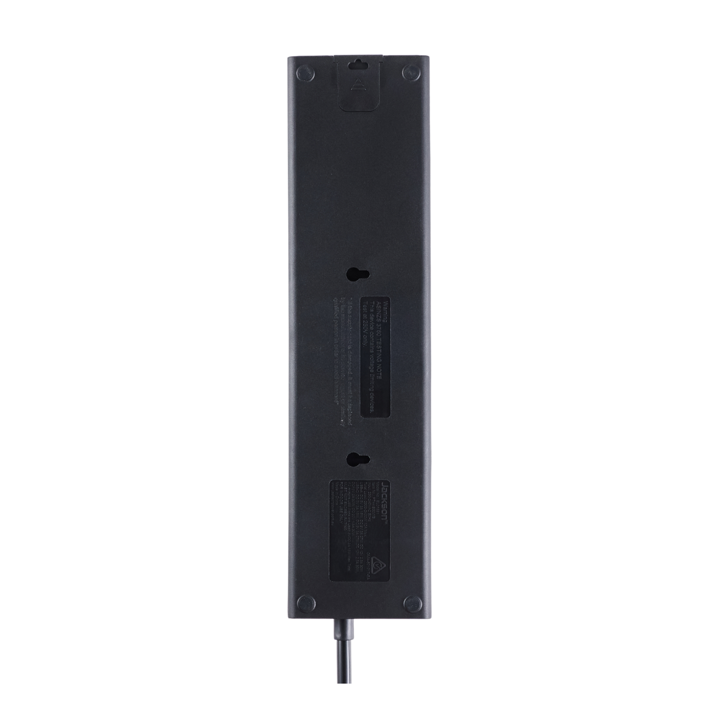 Jackson Powerboard - 4 Outlet - 1.8m - Black