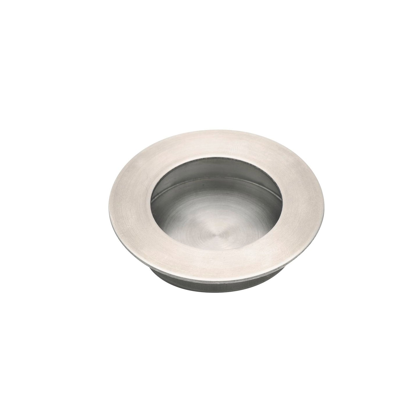 Prestige Round Flush Pull Handle - 65mm - 2 Pack
