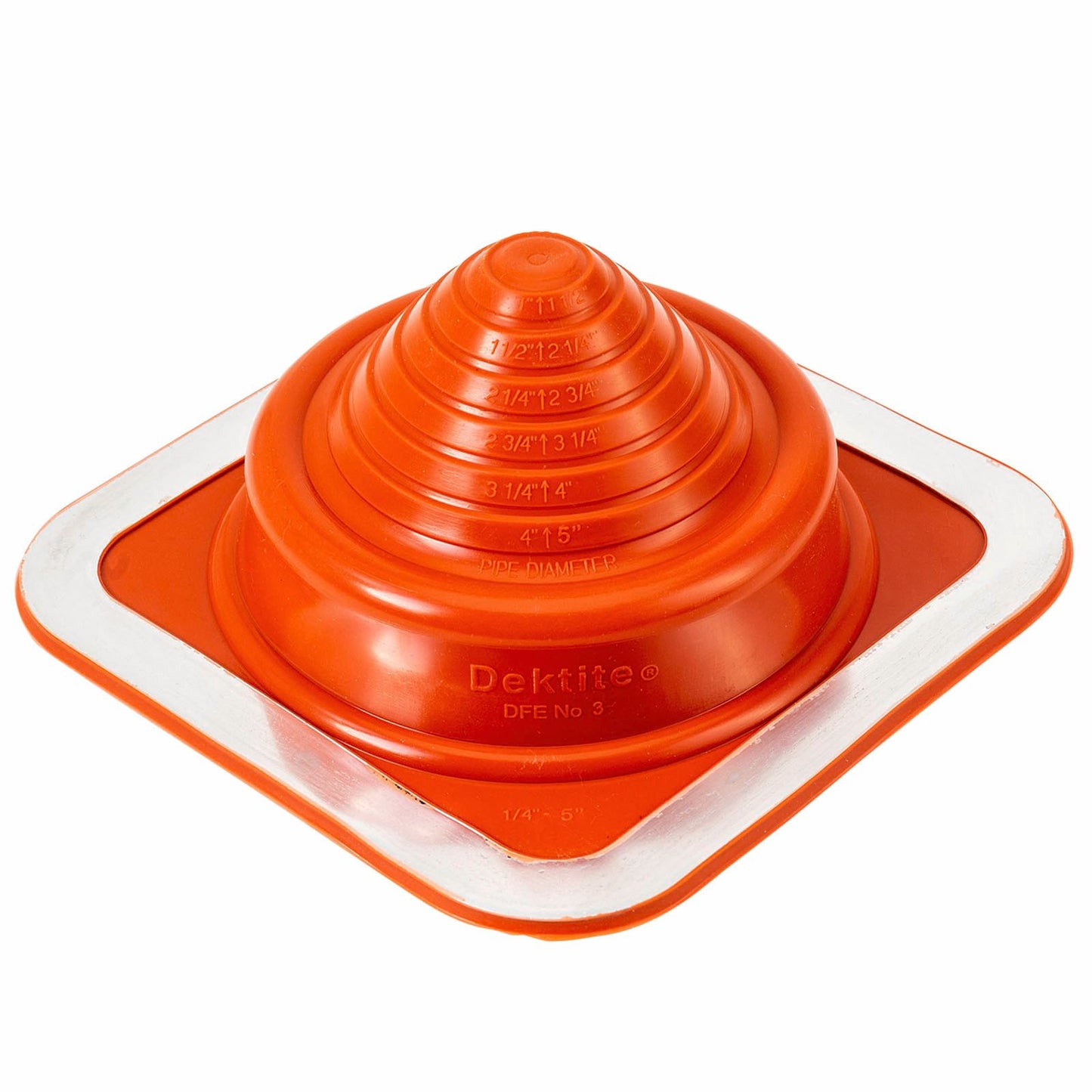 DEKS Dektite Roof Flashing - 5-127mm - Red