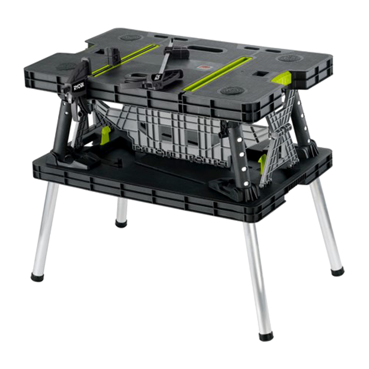 Ryobi Folding Table with Two Clamps