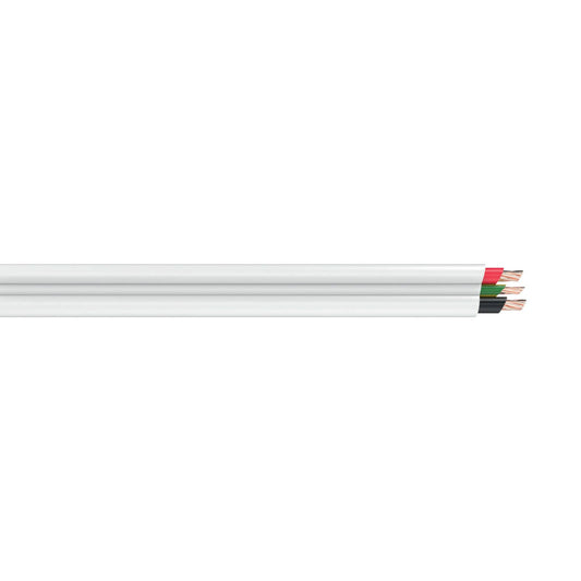 Deta Power Cable - 1mm - 2 Core Earth - Black - 20m