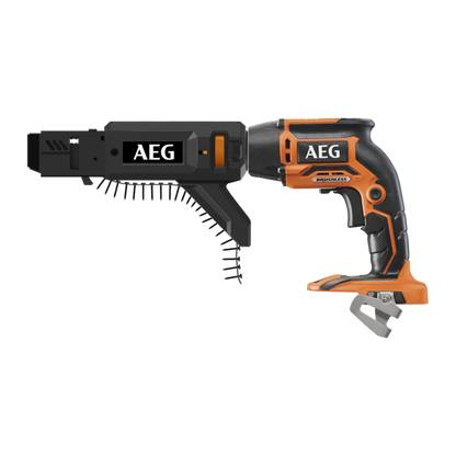 AEG Brushless Collated Screwdriver - 18V - Skin Only