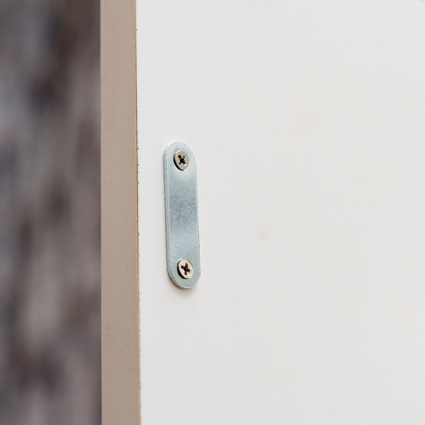Taskmaster Magnetic Door Catch - 46mm - White - 3 Pack