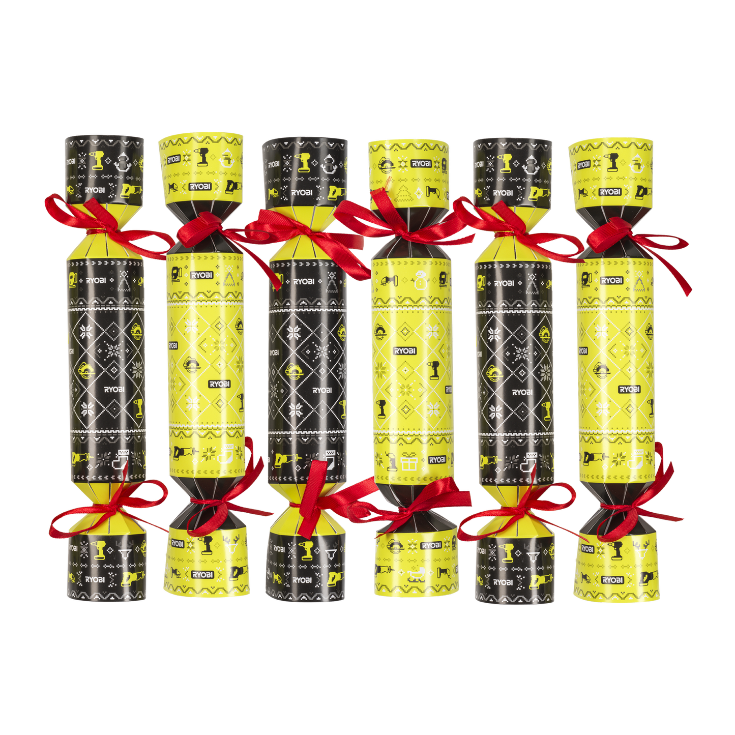 Ryobi Festive Crackers Set - 6 Piece