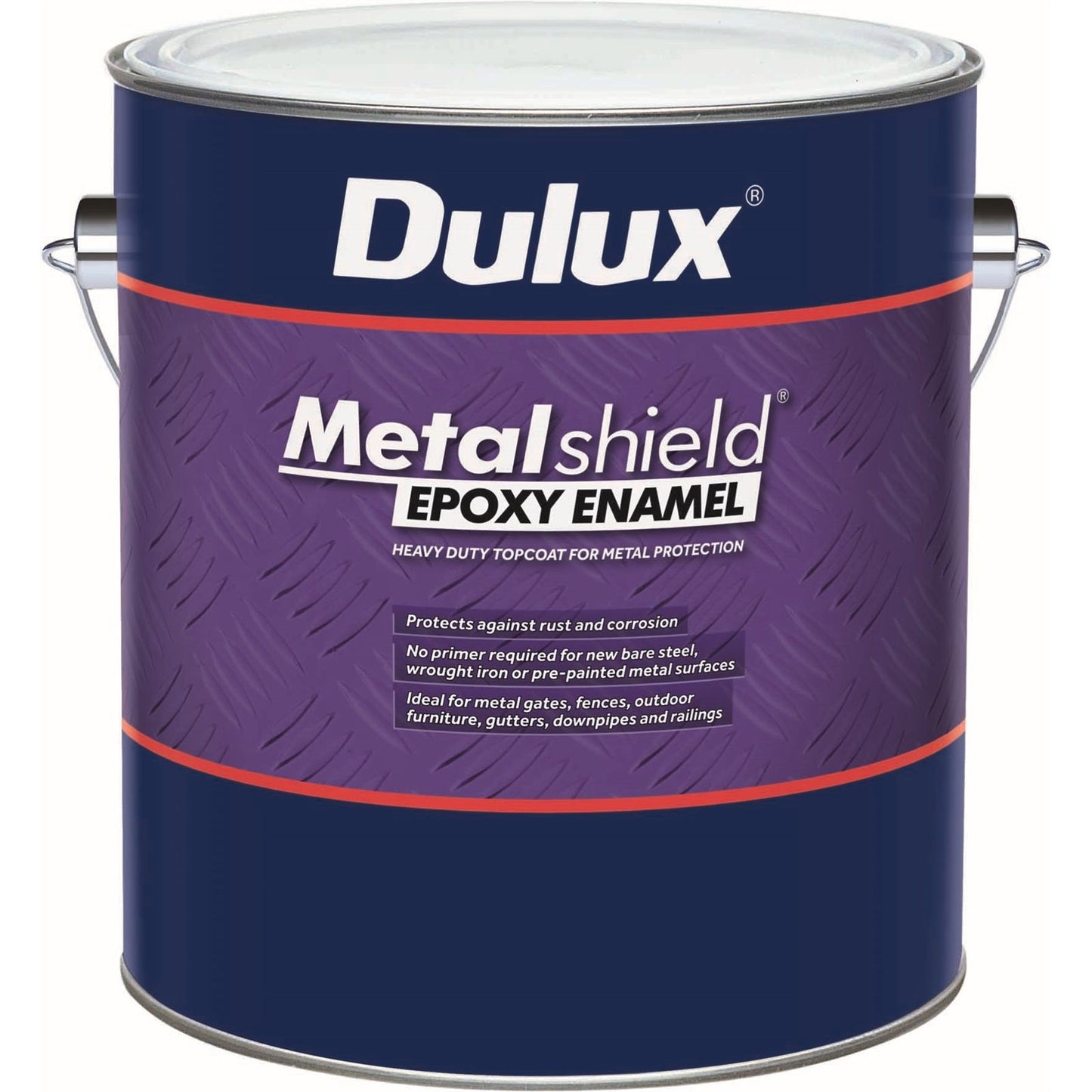 Dulux Metalshield Epoxy Enamel - 500ml - Flat White