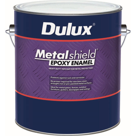 Dulux Metalshield Epoxy Enamel - 500ml - Flat White