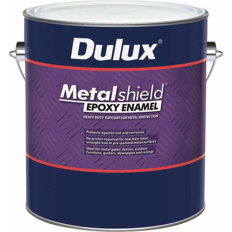 Dulux Metalshield Epoxy Enamel - 500ml - Flat White