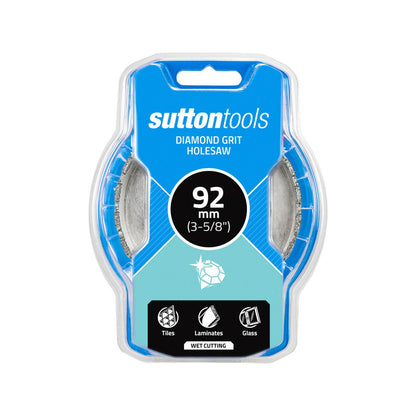Sutton Tools Diamond Grit Holesaw - 92mm